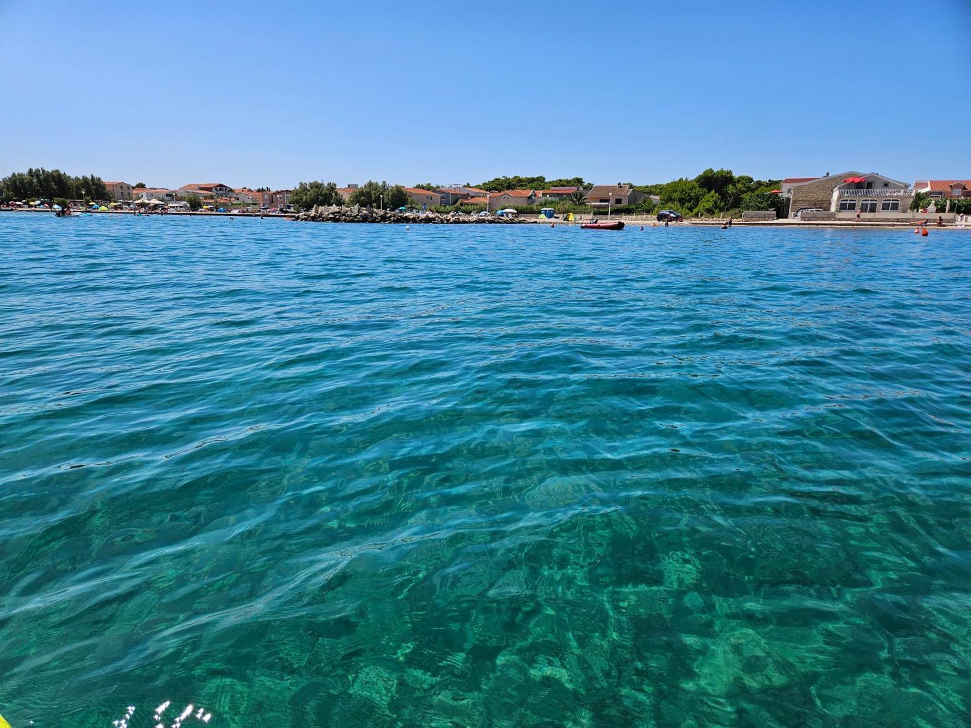 Familien Ferienhaus Vir Croatia 150M Strand Restaurant Einkaufen Экстерьер фото